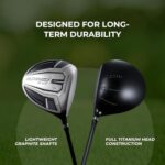 Speed System Golf Titanium Driver in use — Lightweight Graphite Shaft