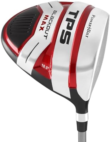 Powerbilt TPS Blackout Max Driver 10.5 degree regular flex left hand